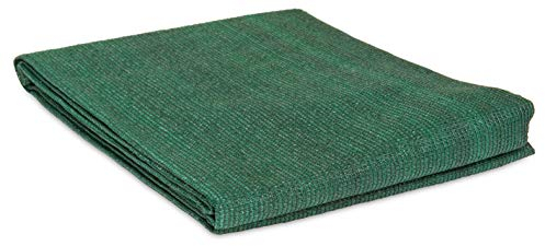 Windhager Zaunblende Screenex Classic, Sichtschutz, Windschutz für Garten und Balkon,Dunkelgrün, inkl. 12 m Befestigungsschnur, 0,8 x 5 m, 180 g/m²