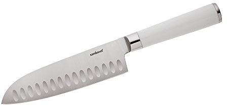 Rosenthal - Sambonet - Japanisches Kochmesser, Schneidemesser - Kitchen Knives White - Edelstahl - 17cm