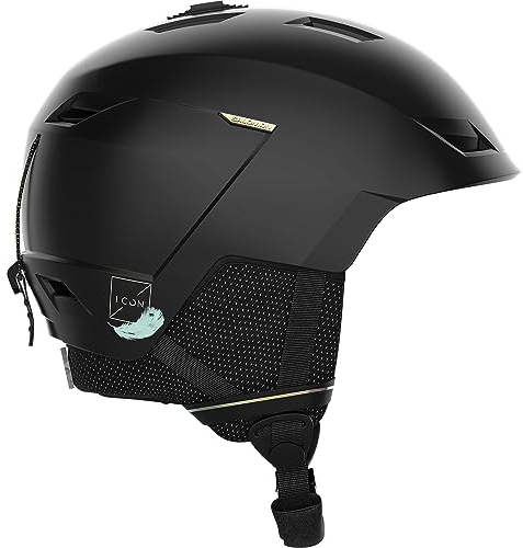 Salomon Icon LT Women's Helmet Ski Snowboard, Black