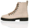 find. R3182, Stivali Biker Donna, Beige Taupe Caldo, 38 EU