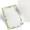 Logbuch-Verlag 100 Blatt Eukalyptus weißes Briefpapier mit grünen Blättern 100g Druckerpapier Einladungen DIN A4 Hochzeit Fest