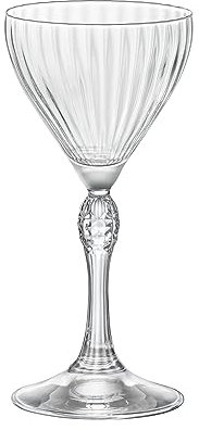 Set mit 4 Gläsern aus amerikanischem Glas 20s Nick & Nora 14cl Bormioli