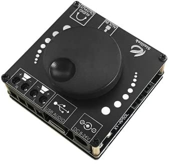 DollaTek 50wx2 mini bluetooth 5.0 inalámbrico audio potencia amplificador digital tablero estéreo amplificador 3.5mm aux usb