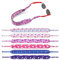 Hifot 6 Pack Sunglasses Holder for Kids, Floating Eyewear Retainer, Quick Dry Neoprene Glasses String Strap for Girls Boys (Pink)