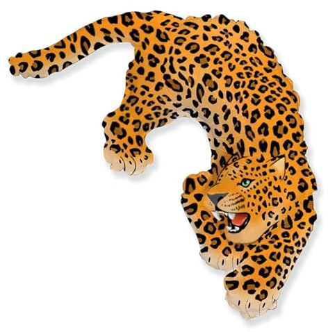 Ballonim® Leopard Neu ca. 80cm Luftballons Folienballon Party DekorationGeburtstag