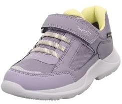 Superfit Mädchen Rush Sneaker Gore-tex 1-006225 Stiefel, LILA/GELB 8510, UK Child 9.5
