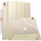 MoKo für iPad Air 11 Zoll Hülle 7./6. Generation M3/M2 2025/2024, iPad Air 5./4. Gen Hülle 2022/2020, Transluzent Matt Weich TPU Rückseite, Unterstützt Pencil Pro/2/USB-C, Sternenlicht
