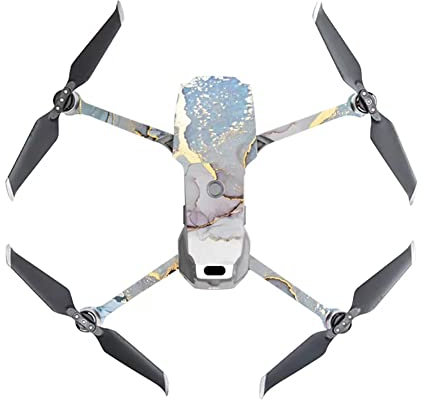 Skin für DJI Air 2 Aufkleber Full Drone Set + Controller + 6 Akku Skins Kompatibel mit Dji Mavic Air 2 Skin Resistant Applique Wasserdicht Kratzfest