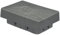RHEHAG Pfostenkappe KU Dachform flach 60x40 mm 10 Stück (silber)