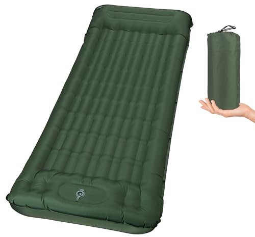 TECHSHARE Camping Isomatte Selbstaufblasend