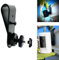 Rigid Rain Gutter Mount for Security Camera - Easy Install No Drill No Rust Design, 1/4-20 Thread Joint Holder (1 Pack,Black)-Compatible with Ring Stick Up Blink Outdoor Indoor 4th XT3 XT2 Camera