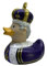 Bud Duck Luxus His Royal Highness King Charles III Ente sammelbare Gummiente