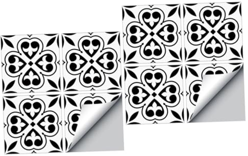 Alipis 8 Stk Leiterband für Jalousien Bodendekor selbstklebende Bodenfliese Backsplash Peel Stick Mosaik aufkleber Wohnkultur Wandtattoo für Zuhause Keramikfliesen schmücken Heckklappe 3d