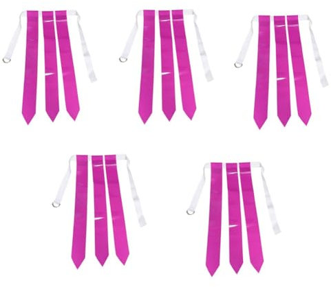 Guriayus Lila Flag Football Set für Kinder, Verstellbarer Flag Football Gürtel, Geeignet für Flag Football für Jugendliche und Erwachsene
