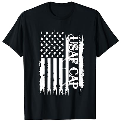 USAF CAP Vereinigte Staaten sind unter US-Flagge in Gefahr T-Shirt