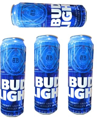 American Bud Light I 568ML I 3.4% ABV I Pack of 4