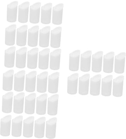 HOMSFOU 120pièces Canisters Plastiques Transparente pour Stockage De Film Boîtes De Rangement avec Couvercle pour Petits Accessoires Et Appâts