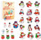 Weihnachts-Countdown-Kalender, Adventskalender 2024 bis Weihnachten | Adventskalender 2024 Weihnachten Miniatur- -Spielzeug,24-Tage-Weihnachtskalender-Countdown für Mädchen, Kinder, Erwachs