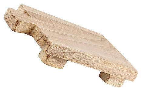 VOSAREA Porte-Savon Bois Support De Rangement pour Savon Repose Salle De Bain Récipient à Savon