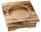 OFFSCH Korean Stone Bowl Pot Stand Heat Resistant Wooden Holder for Casseroles Rice Mixing Bowls Stylish Design for Home Restaurant Use