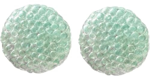 Handgefertigte Druckentlastungsbälle, Vakuum-Stressball, verformbarer, handgefertigter Ball, Quetschspielzeug, einzigartiges Stress-Geschenk für Erwachsene, Männer, Frauen (2 Stück)