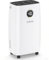 2L/Day Compressor Dehumidifier with1 L Water Tank, Quiet & Energy Efficient Dehumidifiers with Laundry Drying, Humidity Sensor & Indicator, 10H Timer