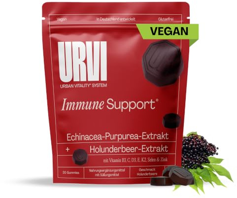 URVI Multivitamin Immun Gummibärchen mit Echinacea & Vitamin C