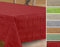 Wachstuchtischdecke rund oval eckig, Georginias Tischdecke abwischbar, Farbe und Größe wählbar (Eckig 320x140 cm Rot)