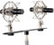 Pronomic SCM-1 Kleinmembran Mikrofon Stereo Set - Hochwertiger Koffer mit 2x Mikrofon, 1 x T-Bar Stereoschiene und 2 x Spinne - Ideal für hochwertige Overhead Aufnahmen auf Bühne und im Studio