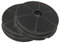 Solution Ahead - 2 Filtres au Charbon pour Hotte, Compatibles avec CR300, ACM62, 00SP0028001, 49016875, 484000008647, C00384668, 481281728933, 480181700941, 9029793784, 50268165003, C00088594