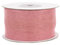 Organzaband 38mm x 25m Rolle - FARBAUSWAHL in 3/6/12/25/38mm - transparent, farbecht & waschbar - Schleifenband für Hochzeit - Geschenkband zum Verpacken Dekorieren Basteln - Altrosa 158
