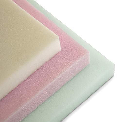 HAPPERS Pack 6 Espuma Cuadrada para Tapizar y Manualidades. Tamaño 40x40x3 cm