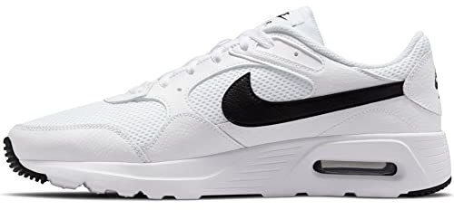 Nike Air Max SC, Herrenschuhe, Weiß Schwarz Weiß (Weiß), 39 EU