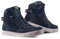SHIMA SX-2 EVO Scarpe Moto Uomo - Stivali Moto in Pelle, Traspirante, Rinforzato con Supporto della Caviglia, Suola Antiscivolo, Impugnatura per il Cambio di Marcia (Blu, 44)