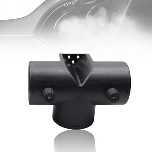 Cresbel Accesorios de calefacción estacionaria de 75 mm Tipo T: accesorios de salida de aire de tres vías tipo T, calentador de aire de tres vías, conexión de conducto diésel tipo T