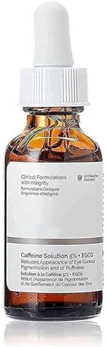 Das Ordinary Caffeine Solution 5% + EGCG 30ML Face Serum Lösung für Augenringe und Geschwollene Augen