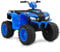COSTWAY Kids Electric Quad Bike, 24V Battery Powered Ride on ATV with Soft Start, Wireless Connection, Music, LED Lights, Forward/Backward Functions, for Boys & Girls Aged 3-8 Years (Blue)
