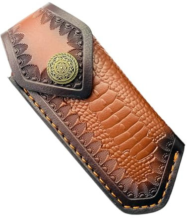 ZOOMIMI Convenient Leather Container Foldable Holsters Storage Bag Practical Knives Leather Sheath Scabbards for Outdoor