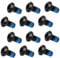 Dokeno 12Pcs Tornillos Bicicleta, MTB Tornillos Bicicleta Bici Disco Freno Rotos Pernos Disc Bolts M5x10mm Brake Rotor Bolts Negro