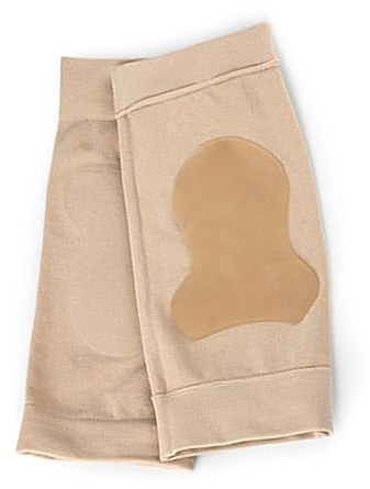 Qsvbeeqj 1Pair Foot & Knöchel Klammer Socken Gepolsterte Skate Füße Protektor Sport Unsichtbarer Gel Fußpflegewerkzeug Heel Schutzsocken