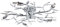MiniSun Modern Chrome 5 Way Decorative Blossom Ceiling Light