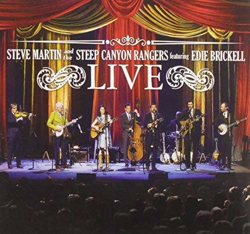 Steve Martin And The Steep Canyon Rangers Featuring Edie Brickell Live[CD/DVD Combo]