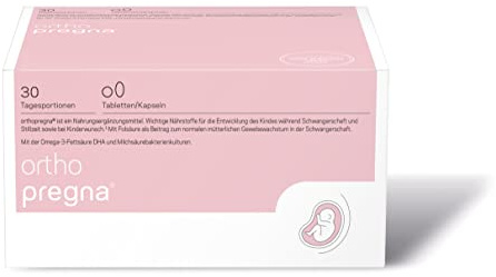 orthopregna 30 Tagesportion zu 5 Tabletten / 3 Kapseln (153g)