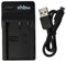 vhbw Chargeur USB de Batterie Compatible avec Casio NP-90 Batterie Appareil Photo Digital, DSLR, Action cam