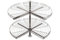 REJS THREE QUARTER KITCHEN CABINET 270 DEGREE CORNER CAROUSEL (Ø600, CHROME)