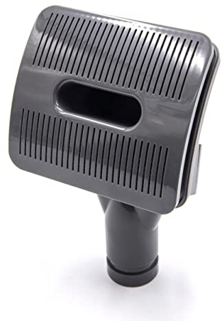vhbw Hundebürste kompatibel mit Dyson DC01, DC03, DC02, DC04, DC05 Staubsauger - Tierhaar-Bürste, Selbstreinigend, Anthrazit-Grau