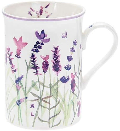Purple Lavender Boxed Mug
