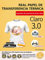 TransOurDream-Papel de Transferencia Para Tejido Claro,Nueva versión mejorada 3.0(A4X10 Hojas),Papel Transfer Apto Tinta o Láser, vinilo HTV,Transfer paper Perfecto para Fiesta.ES-03-10