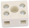 LANTRO JS 5Pezzi Morsetti Ceramica, Morsetti Elettrici, Connettori in Ceramica in Porcellana ad Alta Temperatura, 5 Fori a 2 Posizioni
