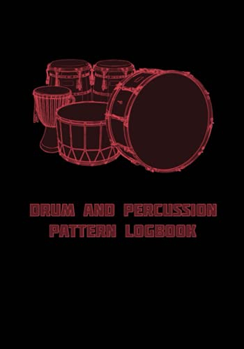 Drum And Percussion Pattern Logbook